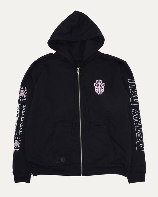 Deadly Doll Vine Dagger Zip Up Hoodie