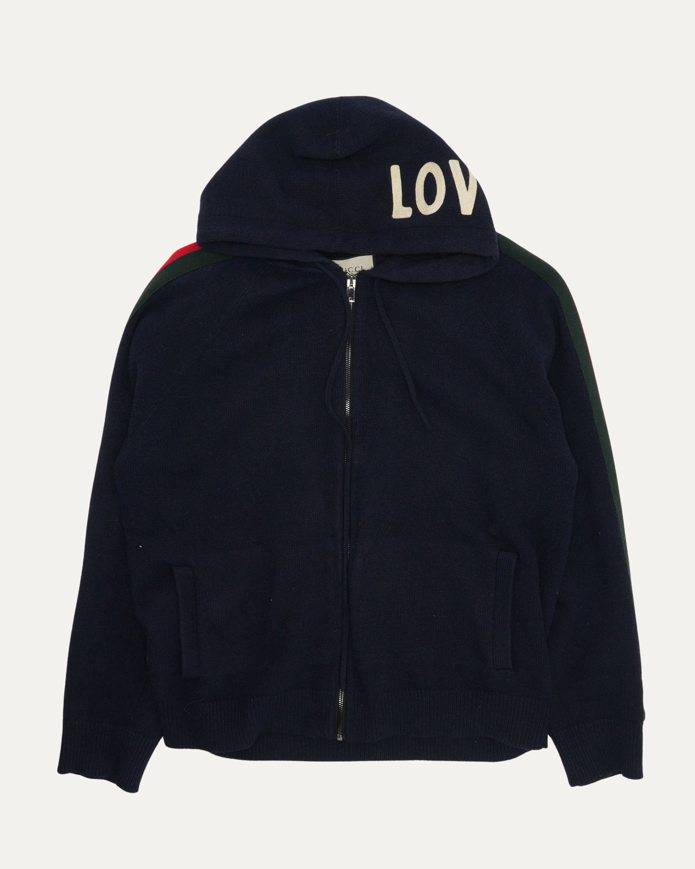 Knit Zip Hoodie