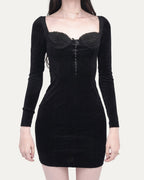 Folies Velour Dress