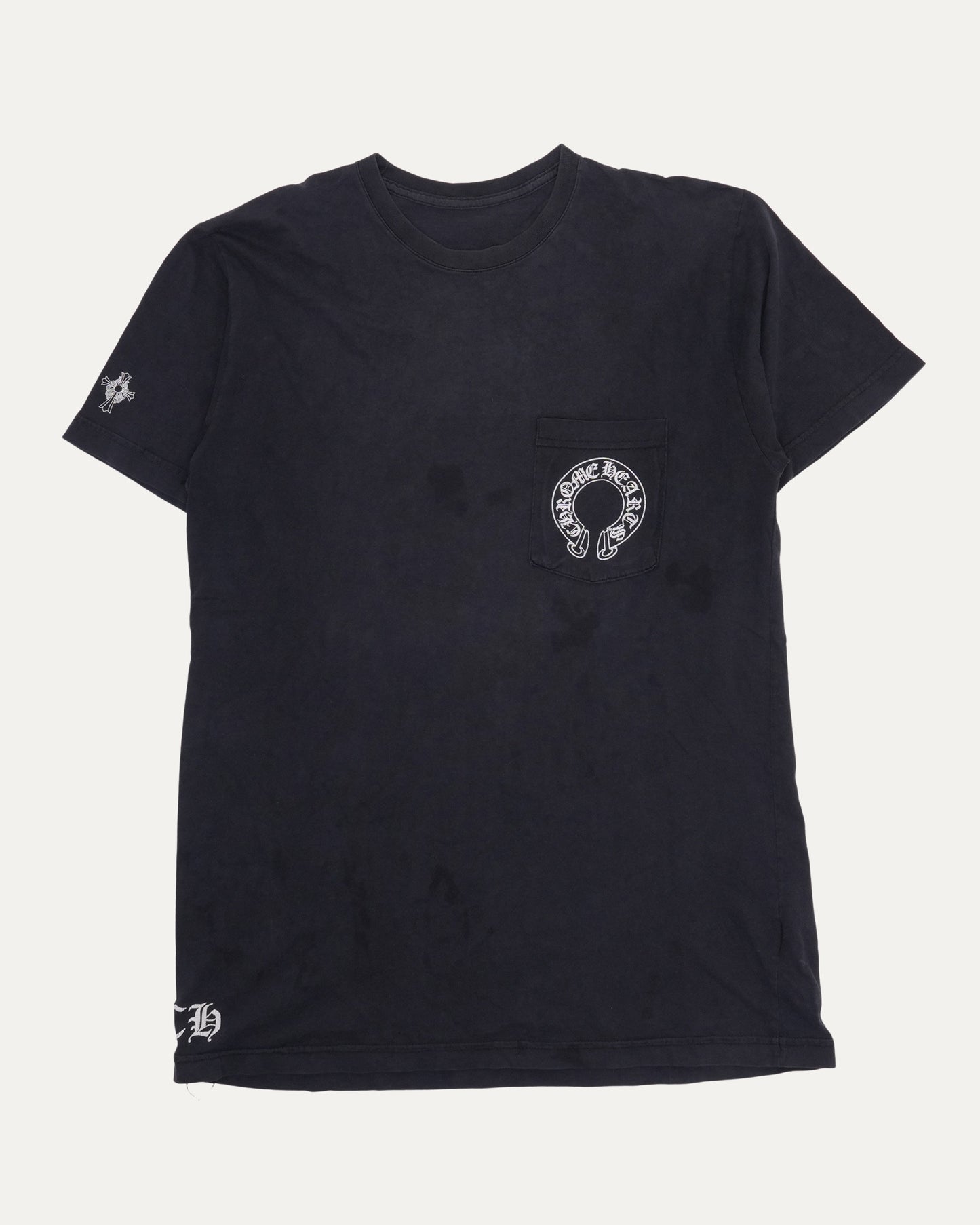 Horseshoe Logo T Bar Pocket T-Shirt