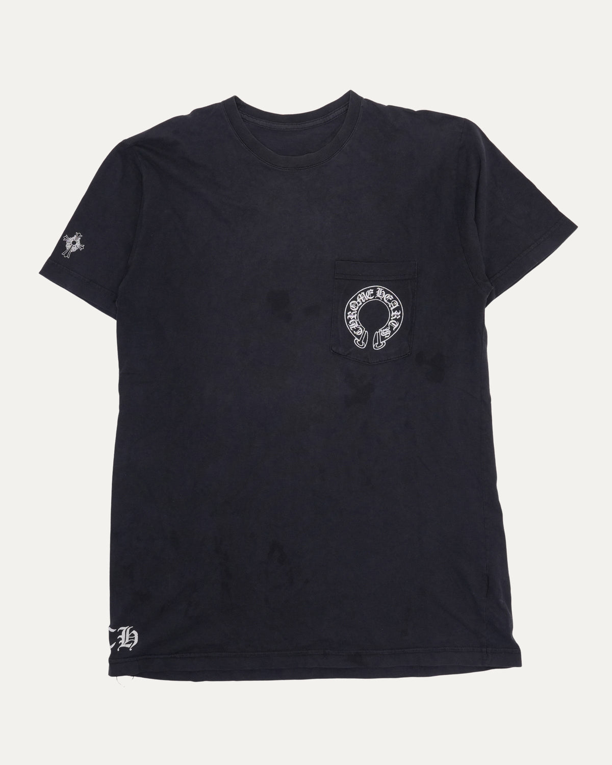 Horseshoe Logo T Bar Pocket T-Shirt