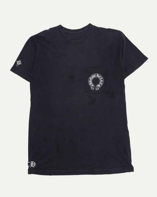Horseshoe Logo T Bar Pocket T-Shirt