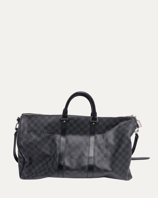 Damier Graphite Keepall Bandouliere 45