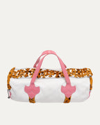 Leopard Cross Patch Boston Duffle