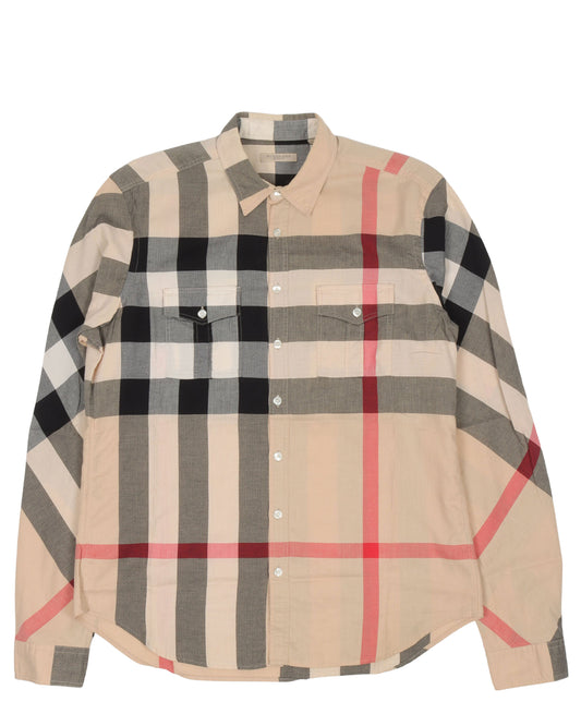 Plaid Button Shirt