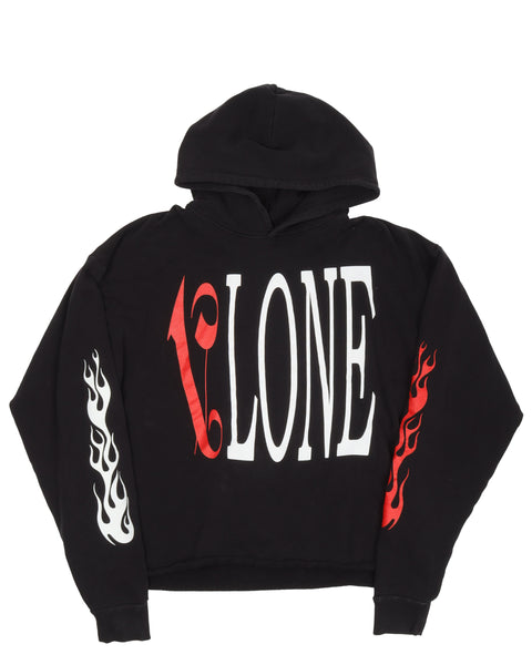 Vlone Palm Angels Flames Hoodie