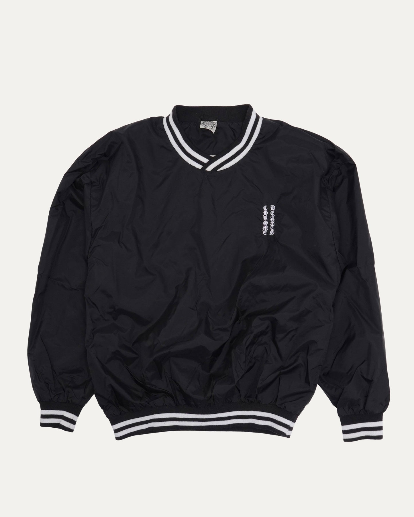 Vertical Logo Pullover Warmup Jacket