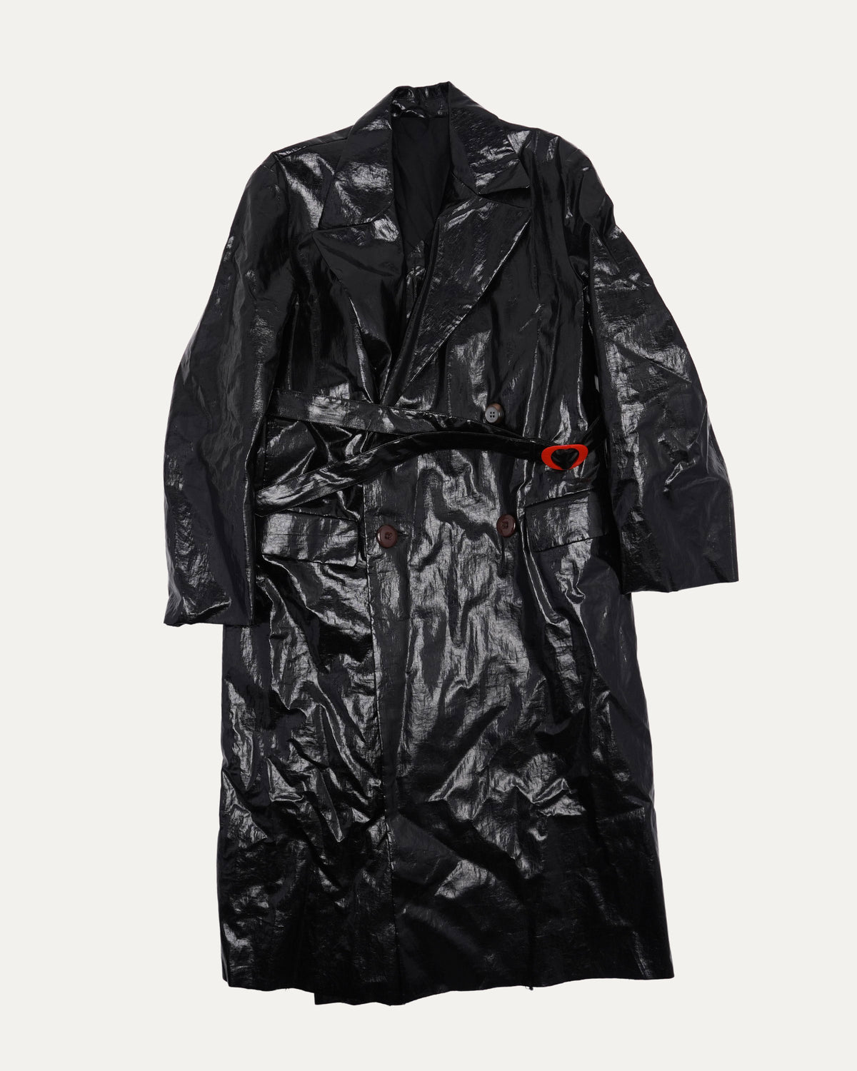 SS21 Waxed Trench Coat
