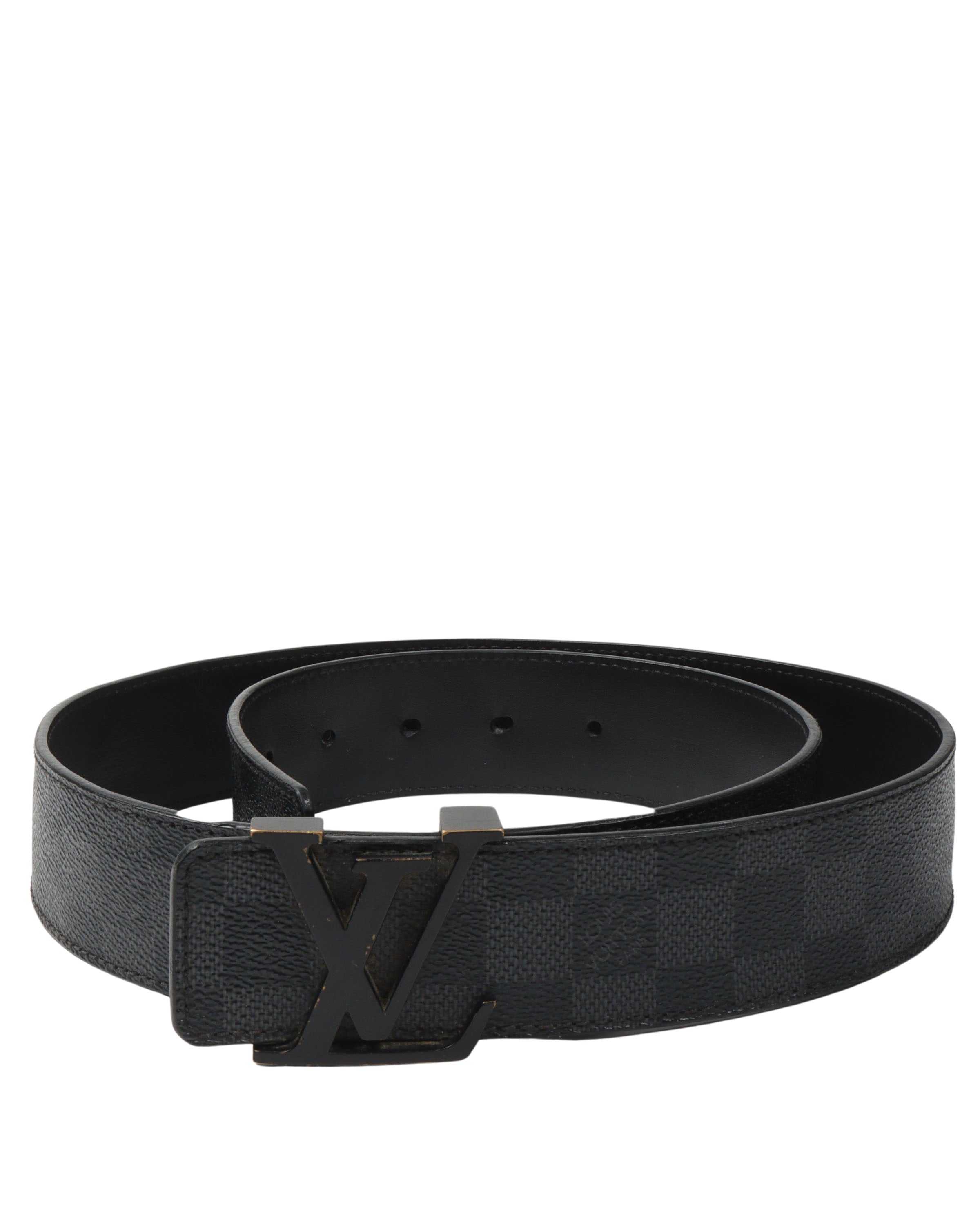 Louis Vuitton Damier Monogram Leather Belt