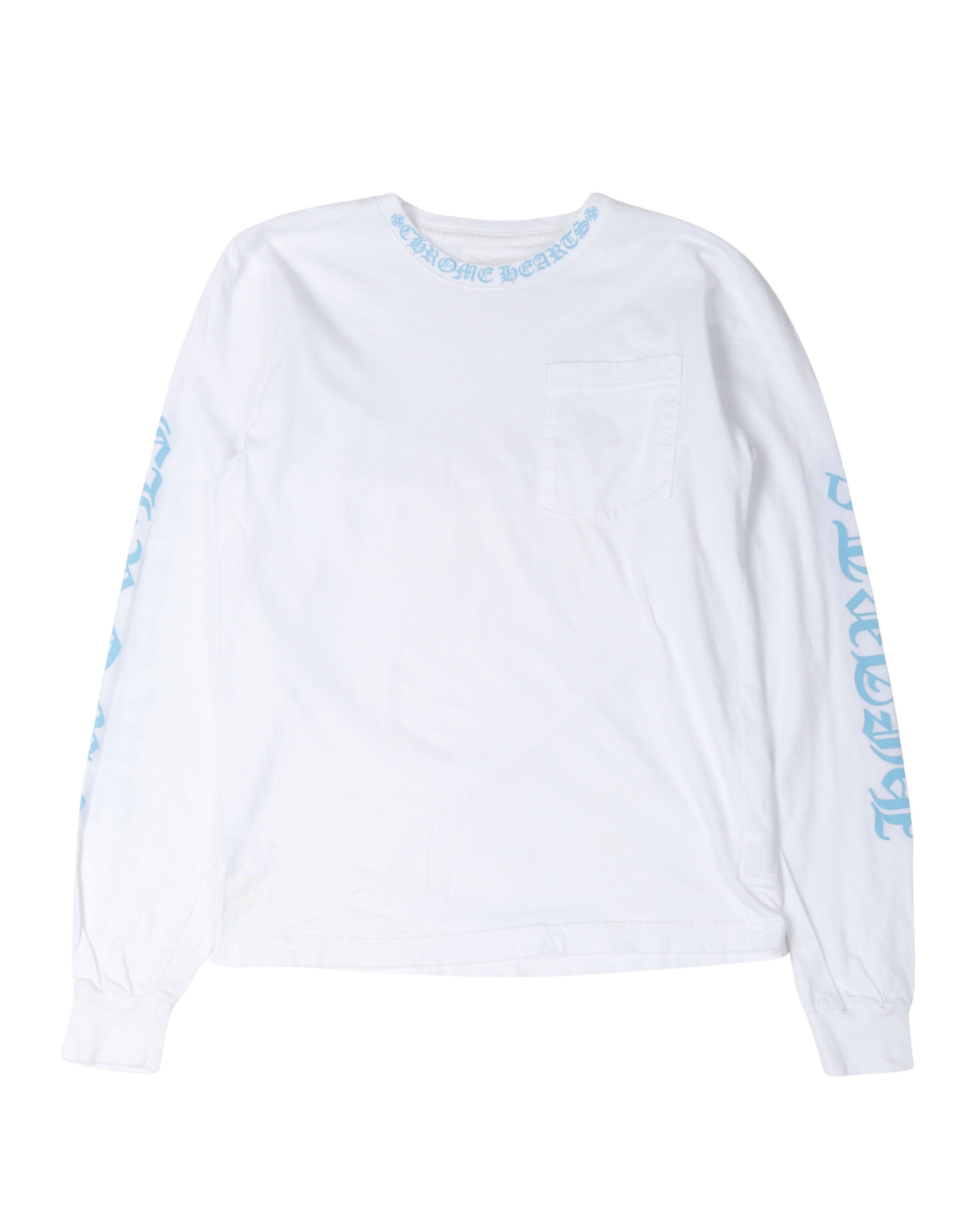 Neck Logo Long Sleeve T-Shirt