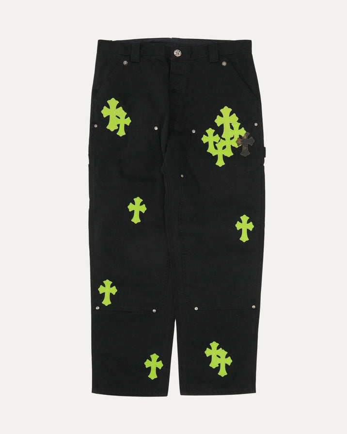 Cross Patch Double Knee Carpenter Pants