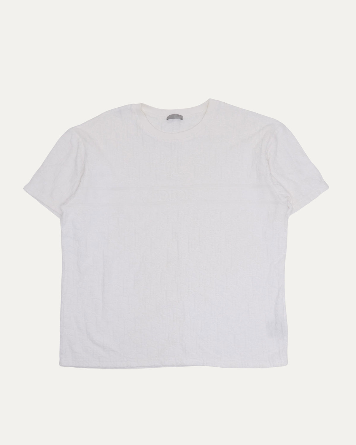 Oblique Terry Cloth T-Shirt