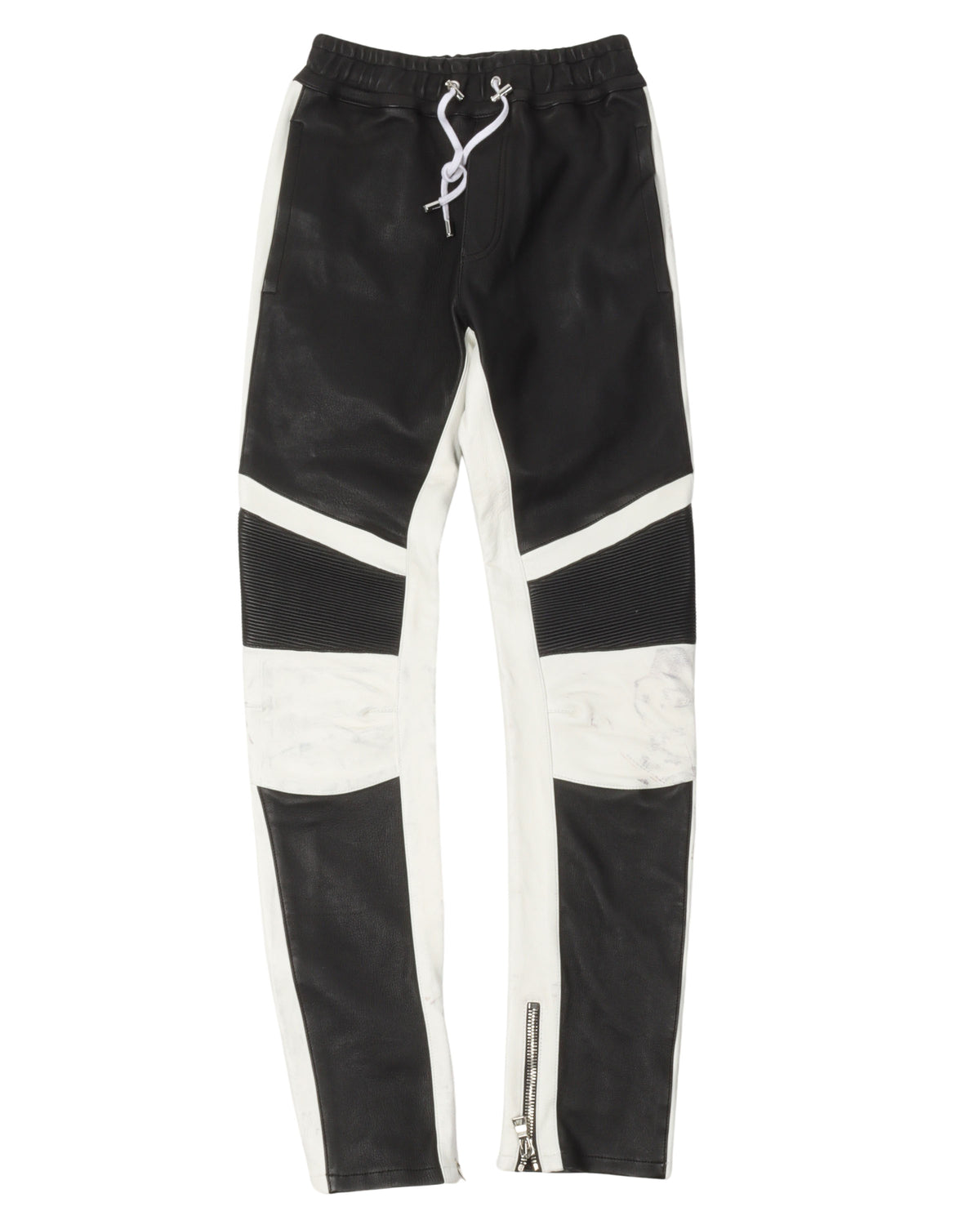 Leather Biker Pants