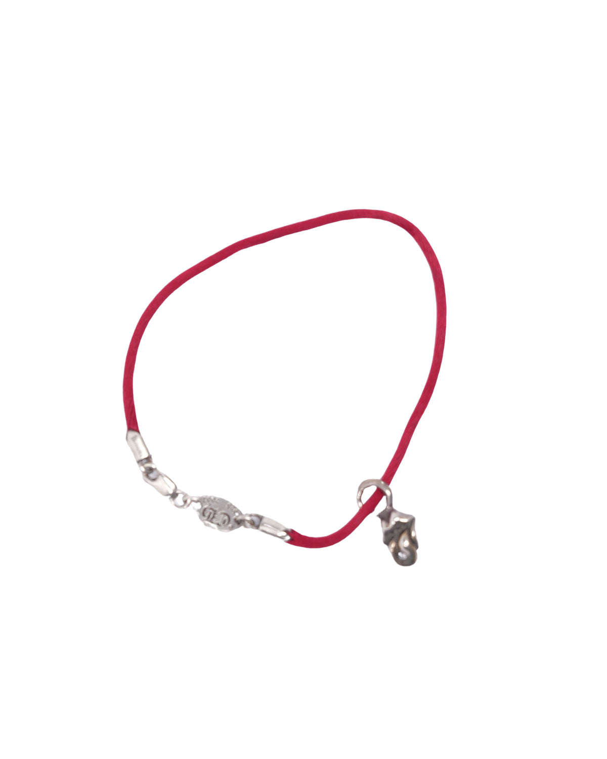 Diamond Rolling Stones Cord Bracelet