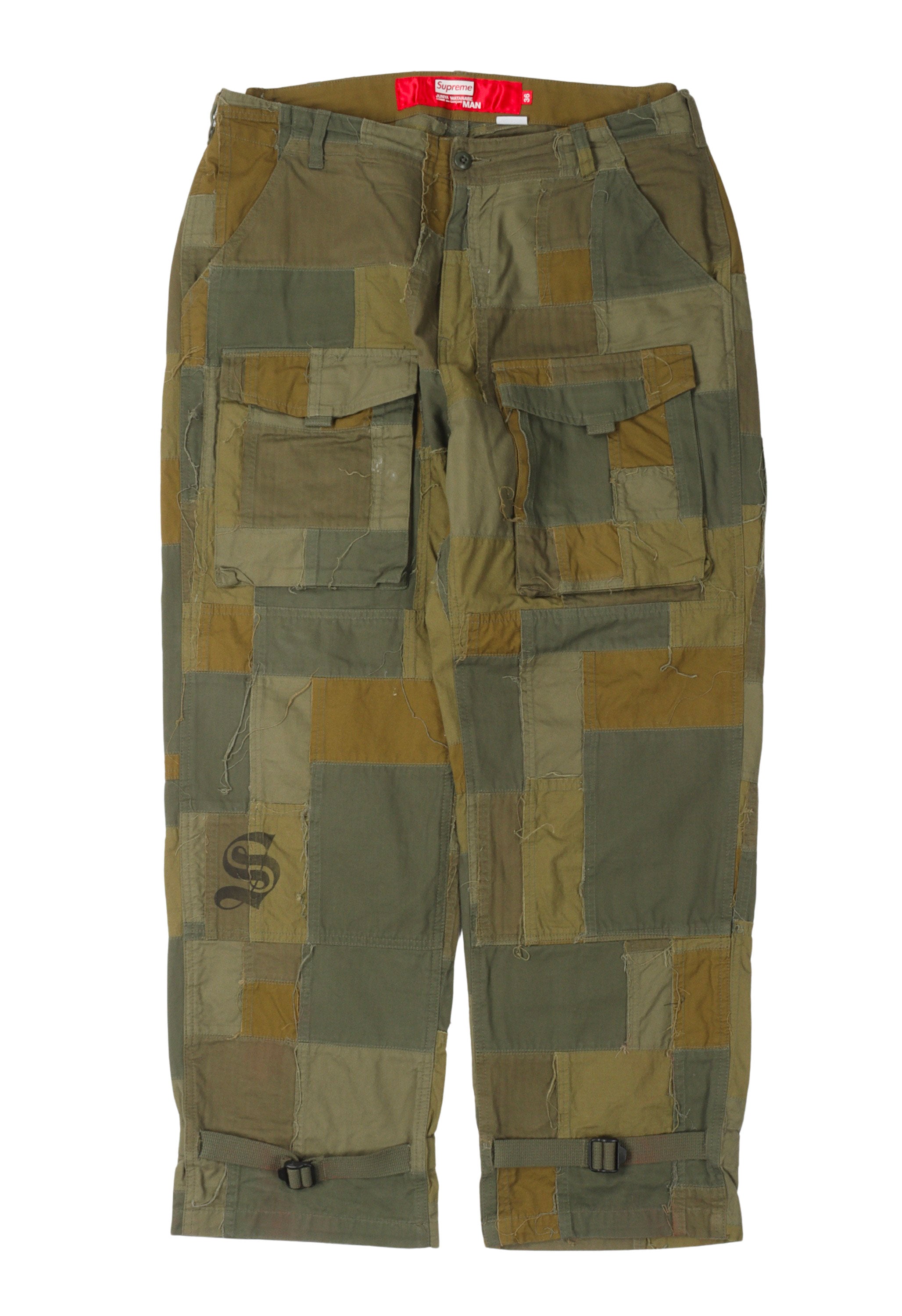 Supreme JUNYA WATANABE CDG MAN Patchwork Cargo Pant Justin Reed Supreme JUNYA WATANABE CDG MAN Patchwork Cargo Pant Justin Reed