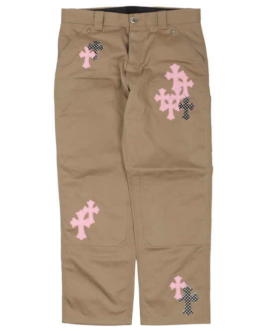 Cross Patch Double Knee Carpenter Pants