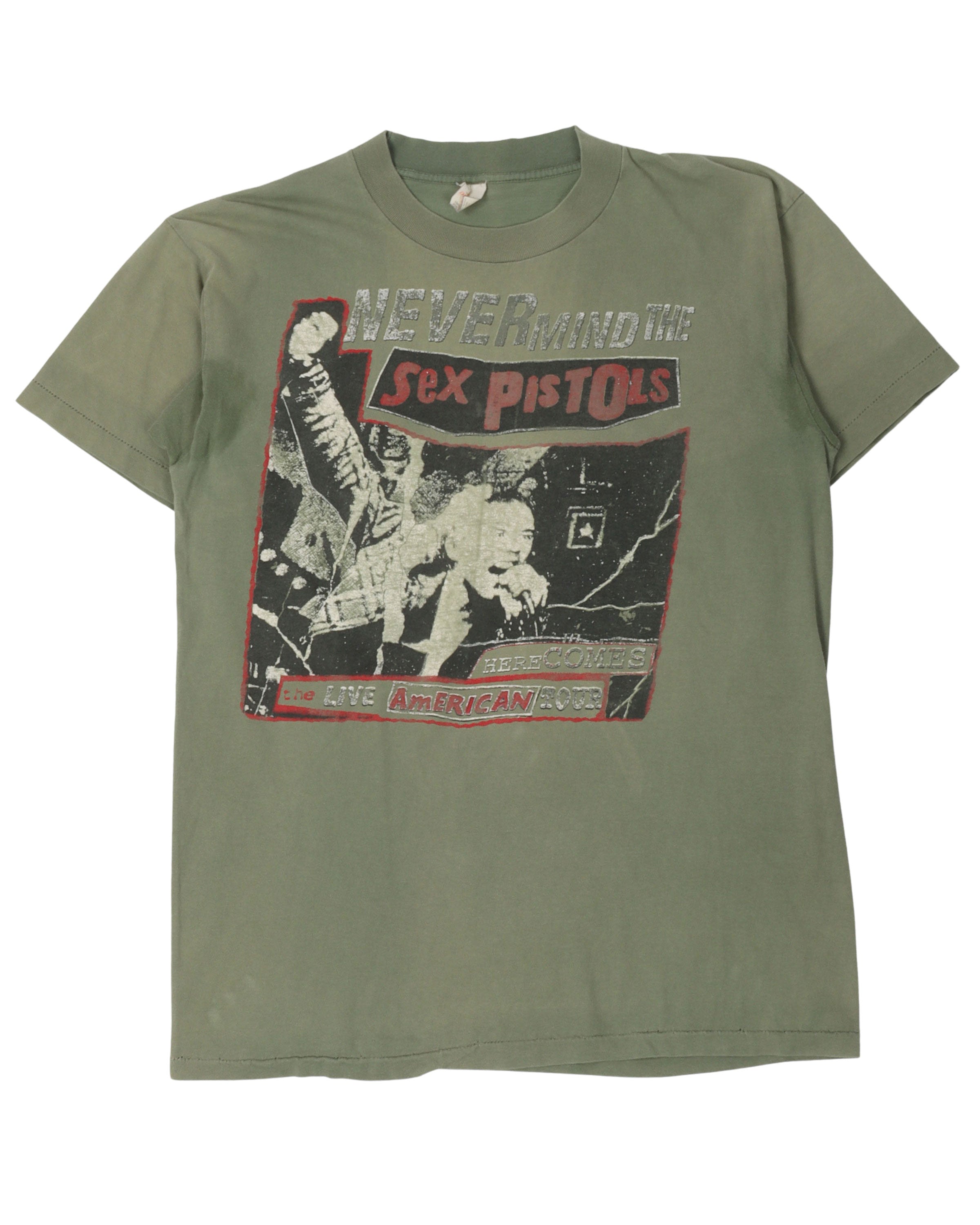 Vintage Sex Pistols American Tour T Shirt Justin Reed vintage-sex-pistols-american-tour-t-shirt-justin-reed