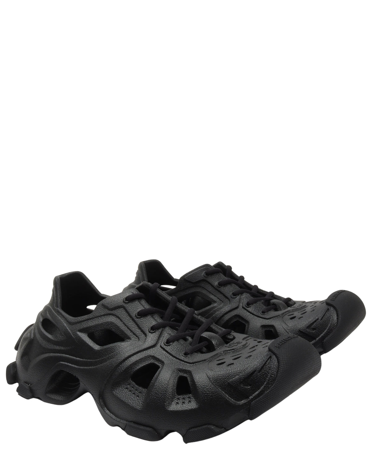 Rubber HD Lace Up Sneakers