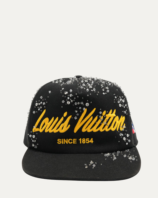 Script Crystals Cap