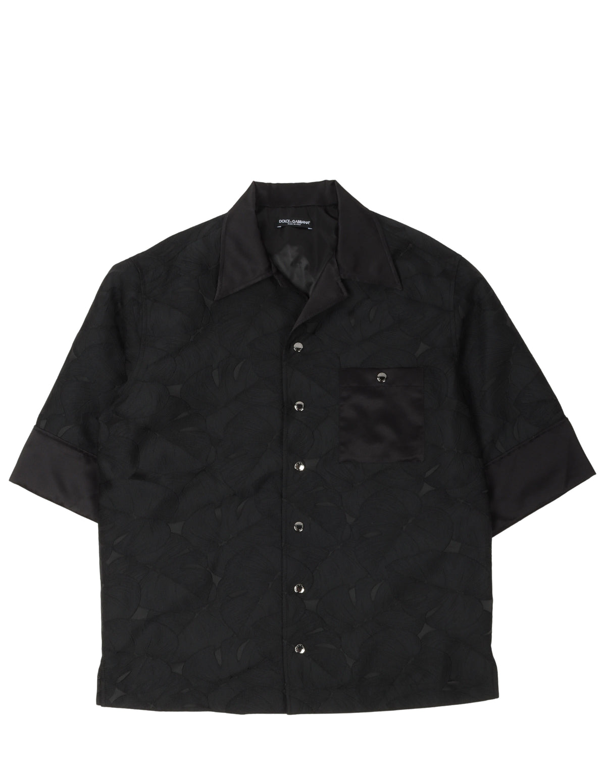 Padded Tonal Floral Shirt