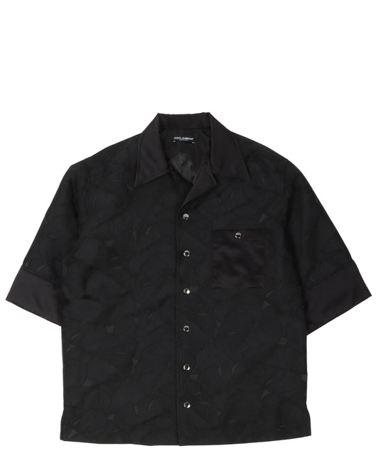 Padded Tonal Floral Shirt