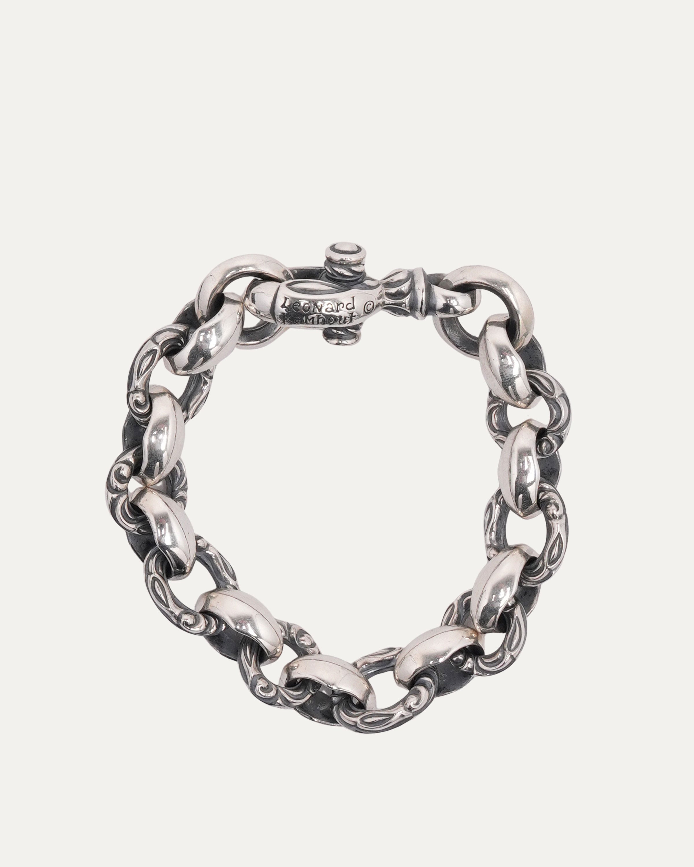 アクセサリー LONE ONES Silk Link Bracelet Medium Lone Ones Silk Link Bracelet – Justin Reed