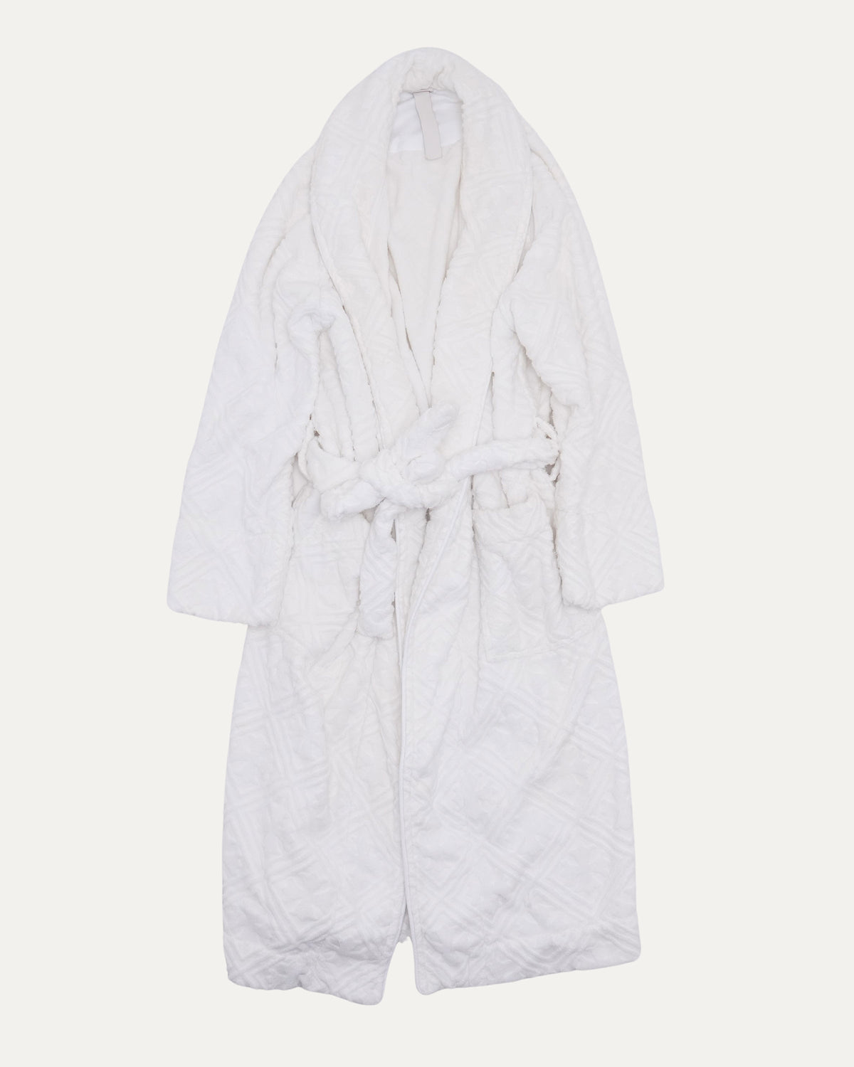 Plus Cross Jacquard Bath Robe