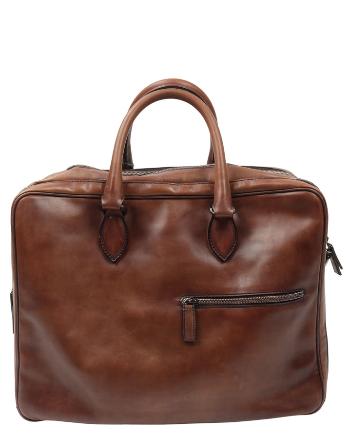 Brown Leather Briefcase