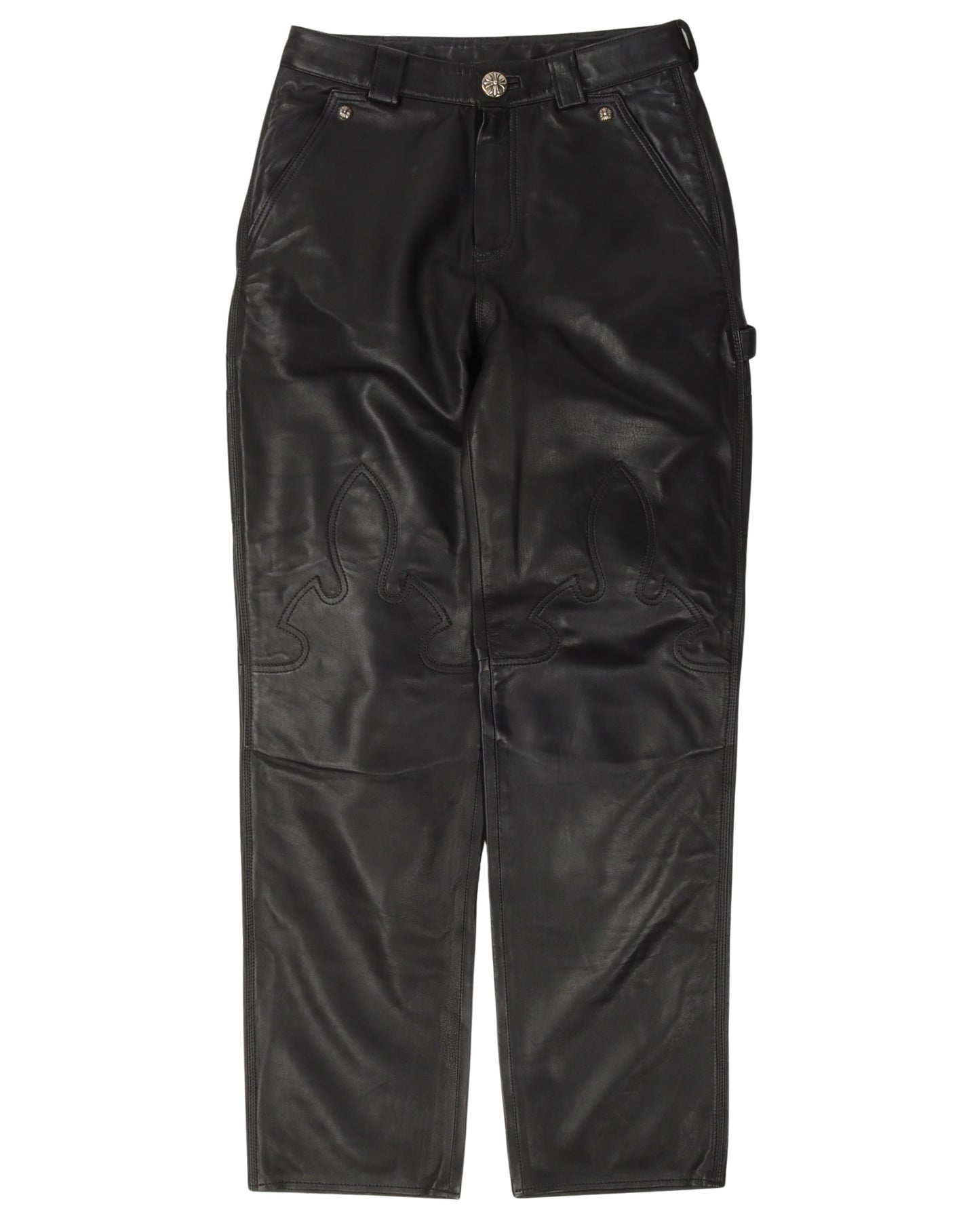 Le Fleur Leather Pants