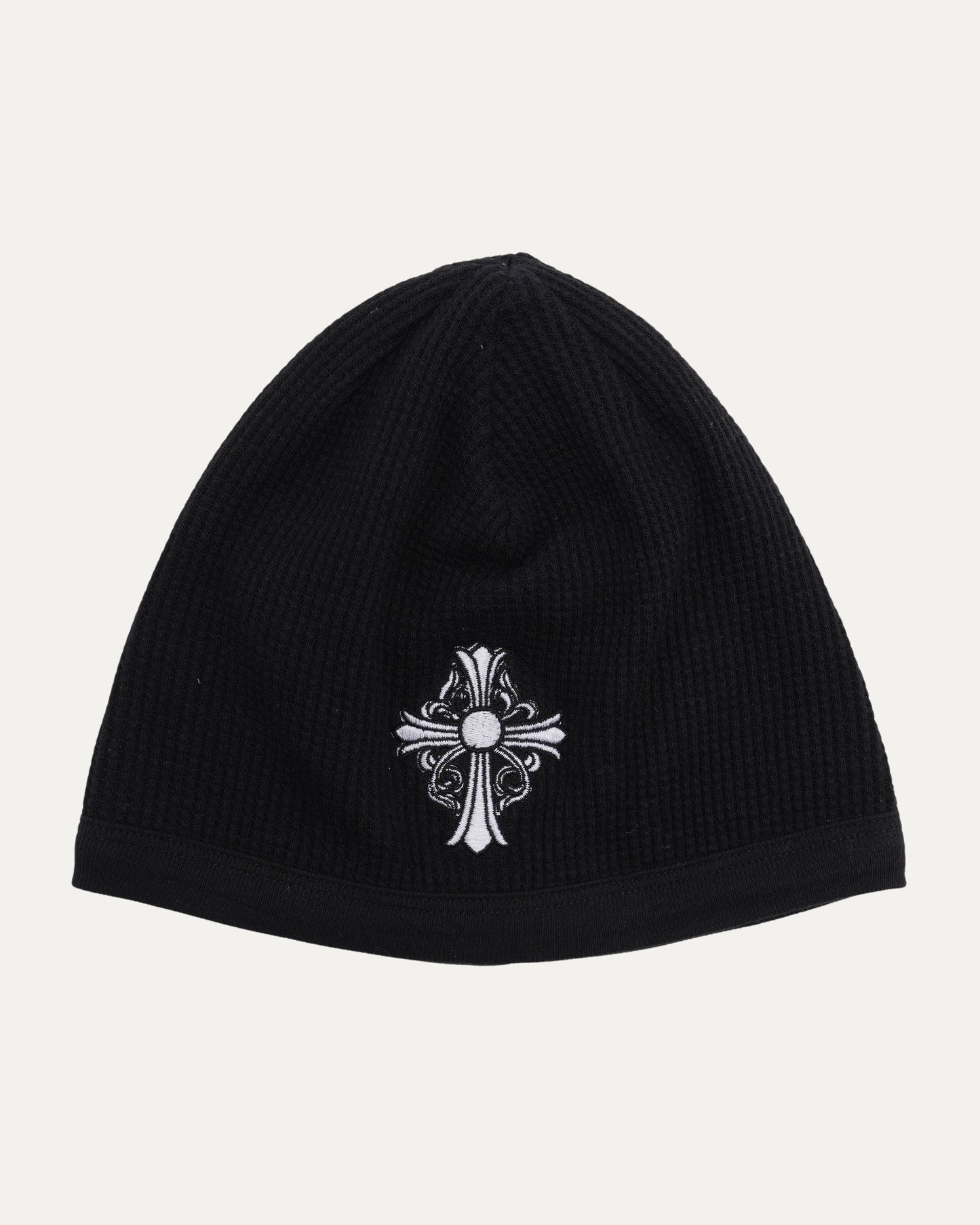Embroidered Cross Thermal Skull Cap