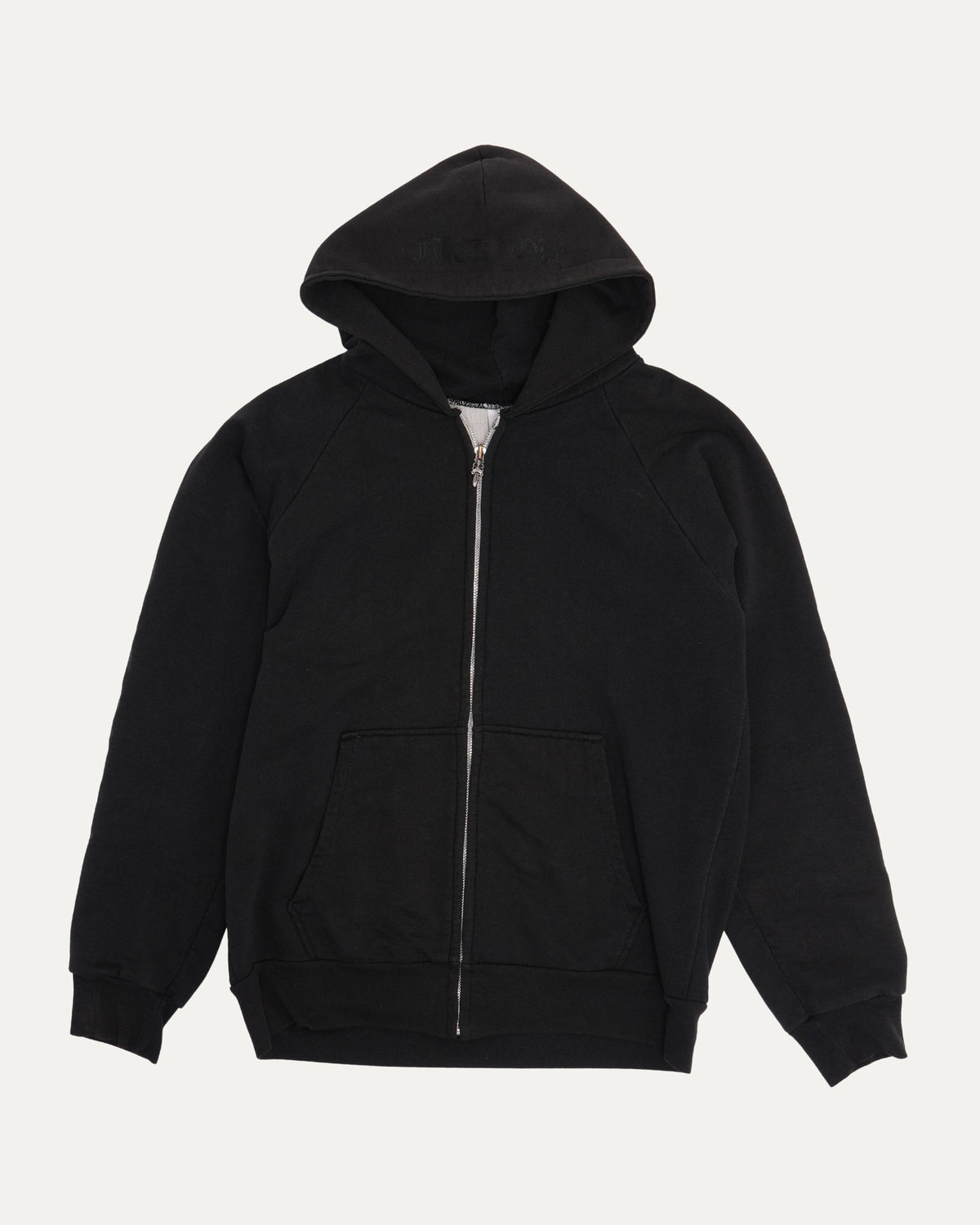 Vintage Tonal Horseshoe Logo Zip Up Hoodie