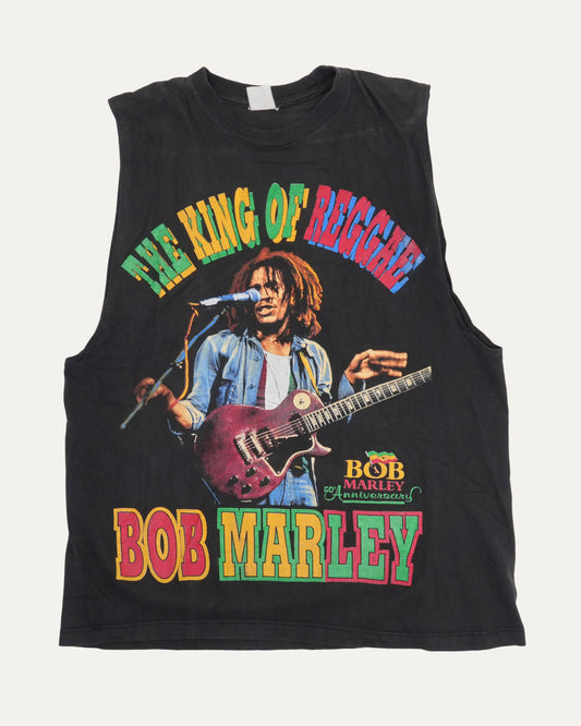 Bob Marley The King of Reggae Cut-Off T-Shirt