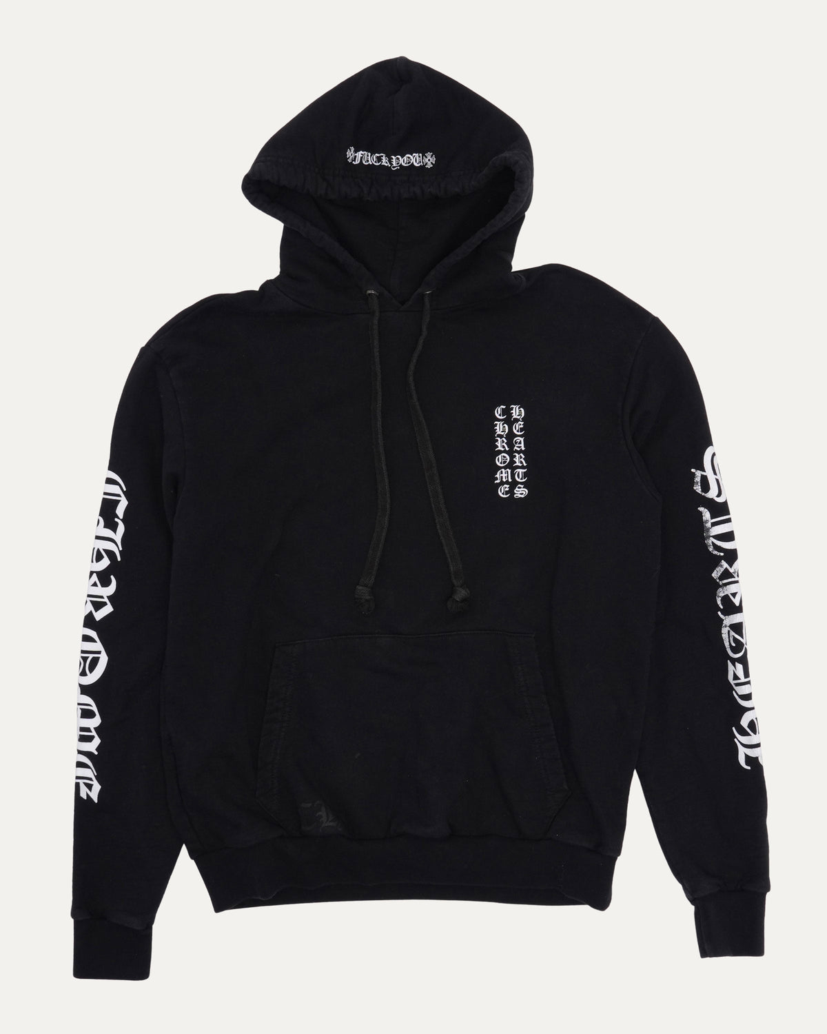 Fuck You Vertical Logo Hoodie