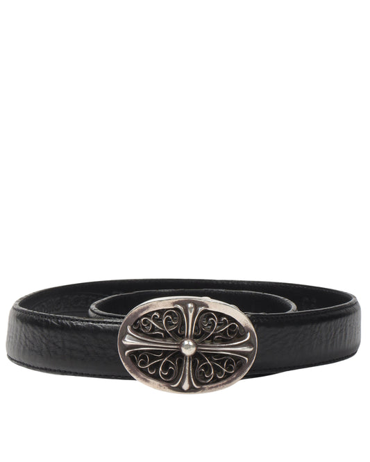 Thin Oval Cross Belt