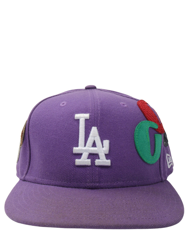 Dodgers G Patch Fitted Hat