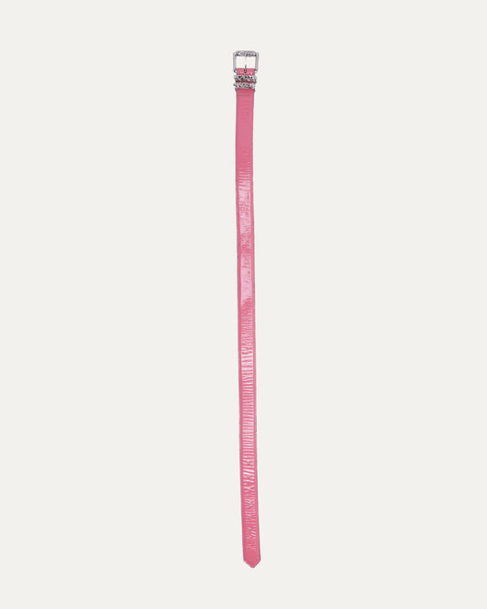 Patent Leather Roller Belt