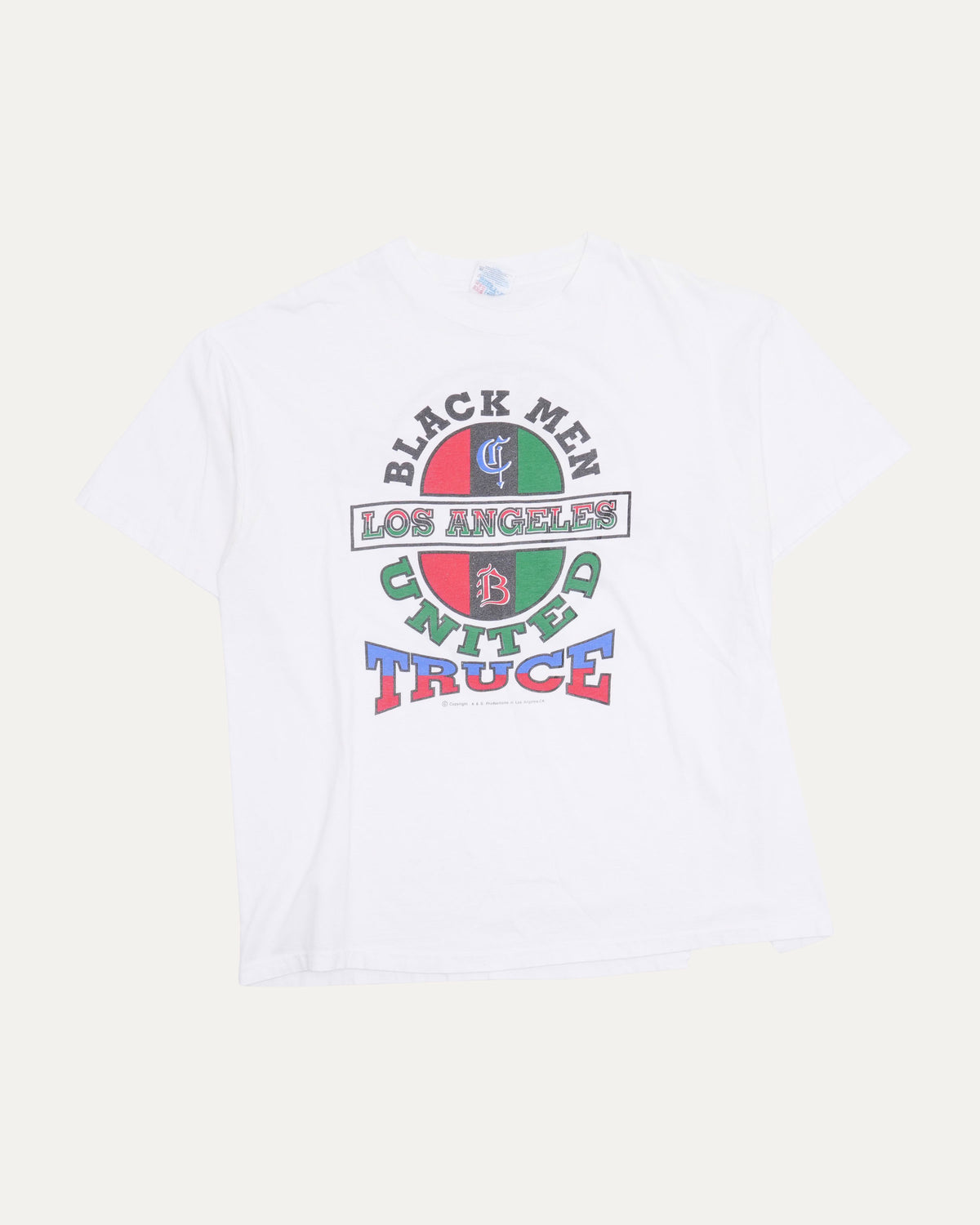 LA Riots Bloods and Crips Truce T-Shirt