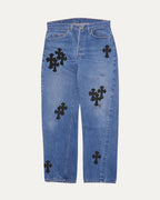 Levi's 501 Redline Cross Patch Jeans