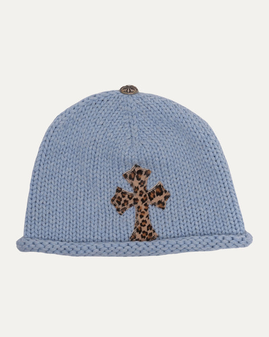 Cashmere Cross Patch Beanie