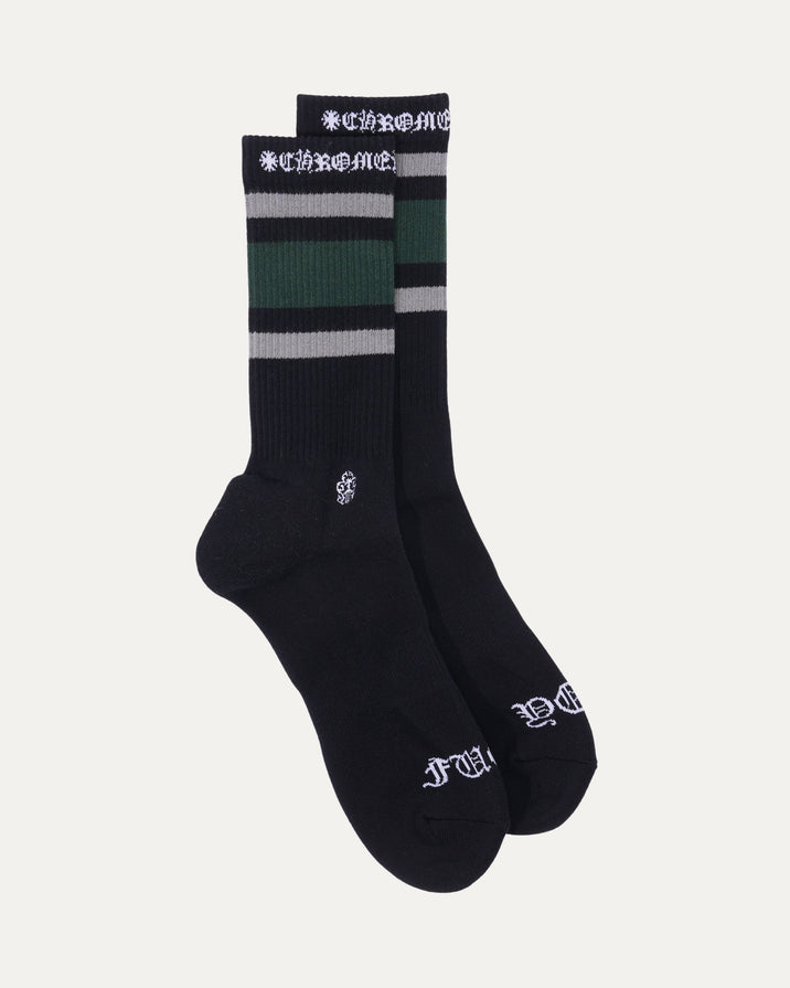 'Fuck You' Striped Socks