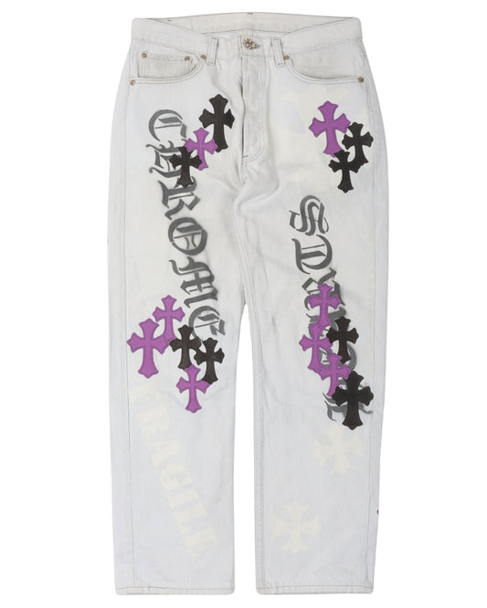 Levi's Stencil Cross Patch Jeans