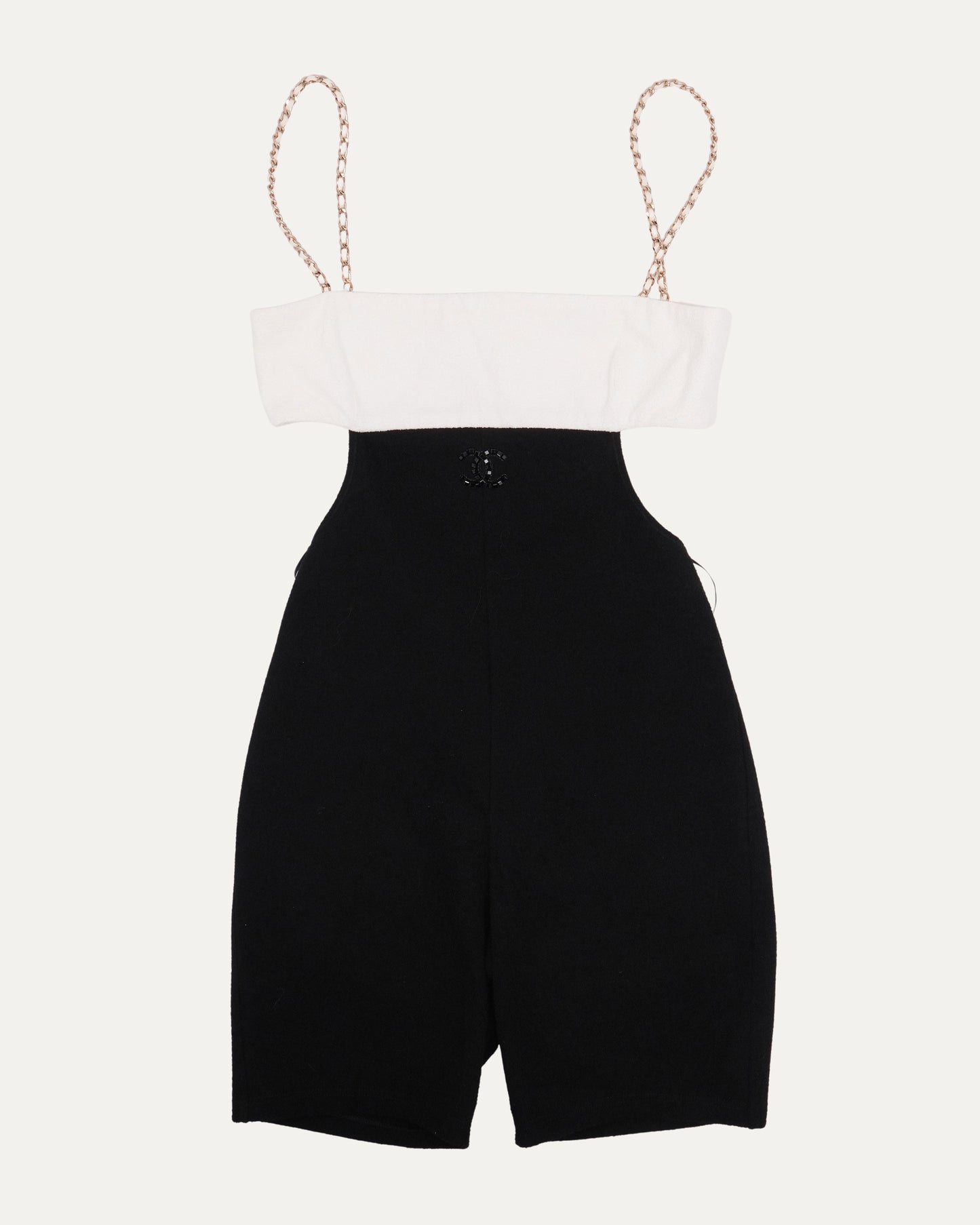 SS 2022 Sleeveless Chain Strap Jumpsuit