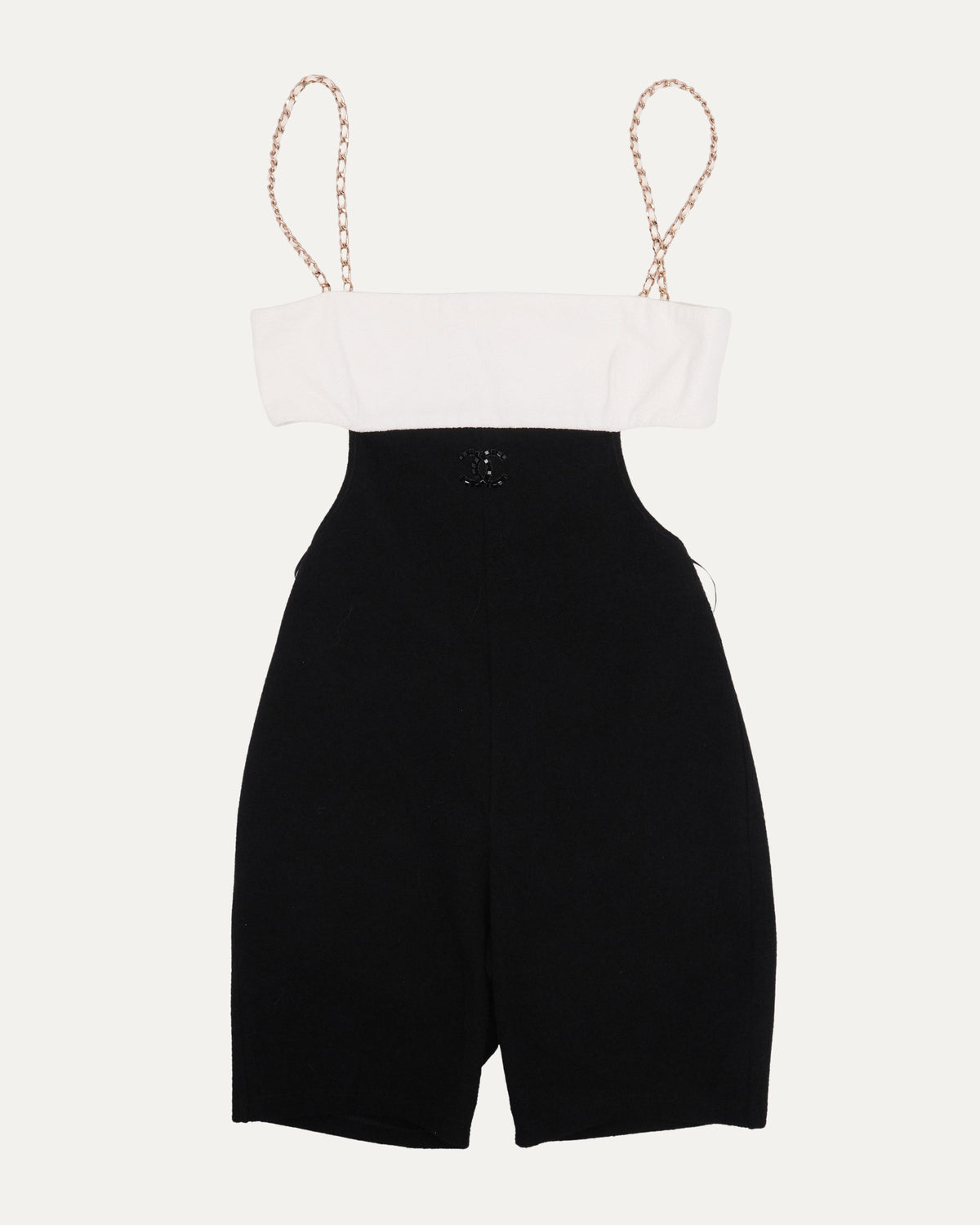 SS 2022 Sleeveless Chain Strap Jumpsuit