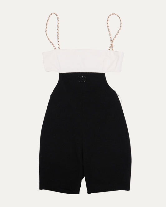 SS 2022 Sleeveless Chain Strap Jumpsuit