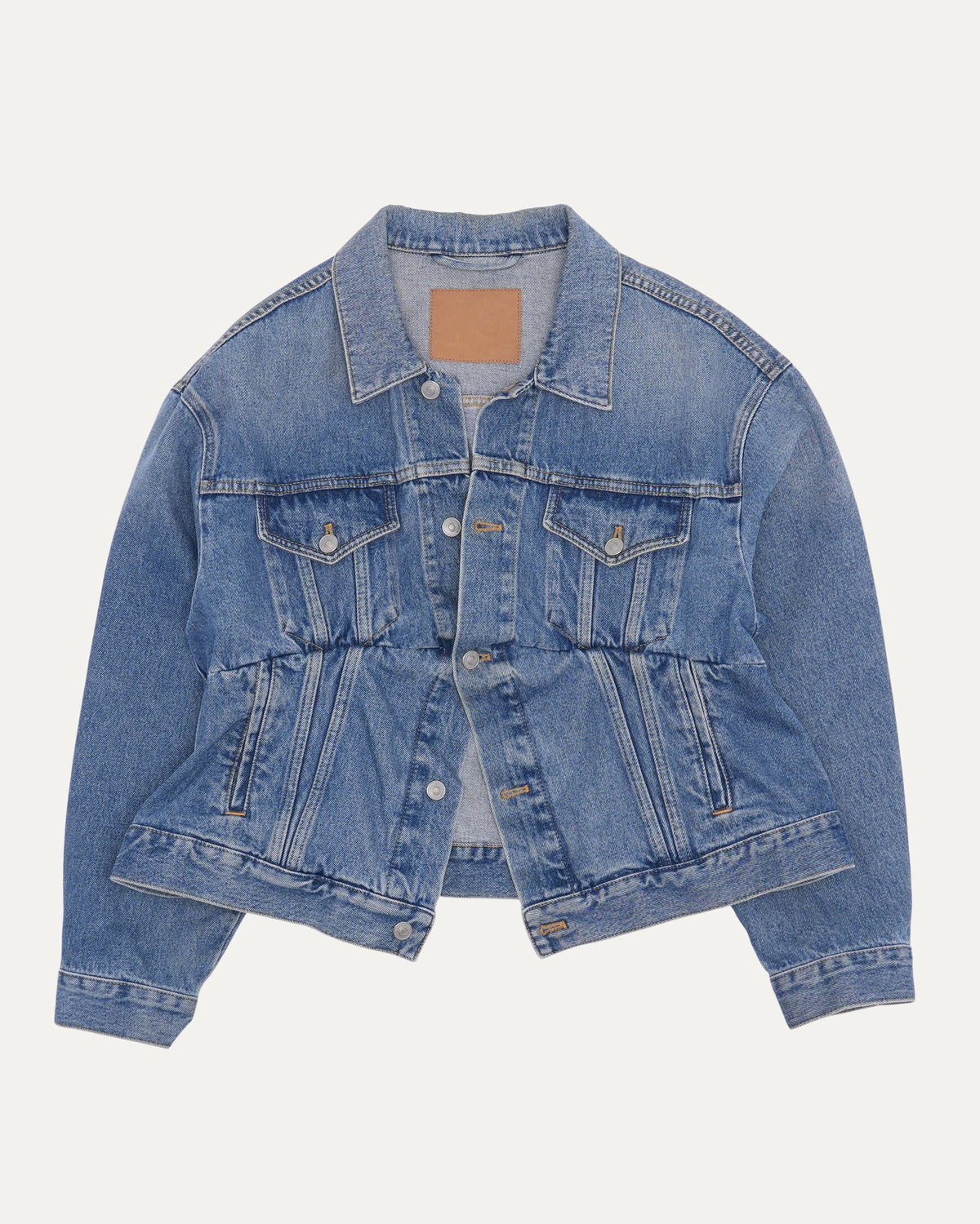 Balenciaga Denim Swing Jacket – Justin Reed