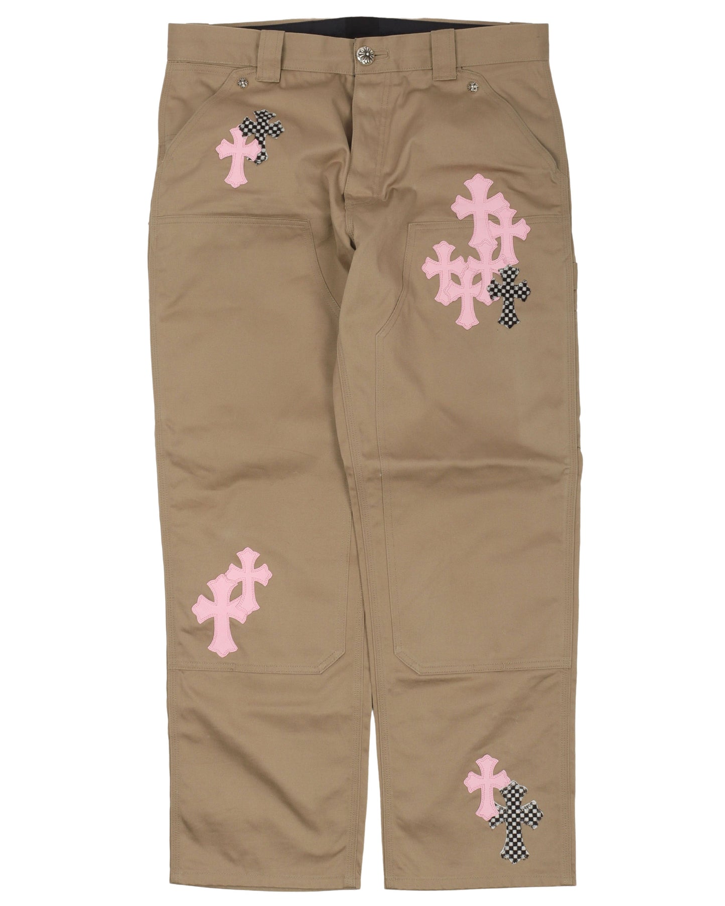 Cross Patch Double Knee Carpenter Pants