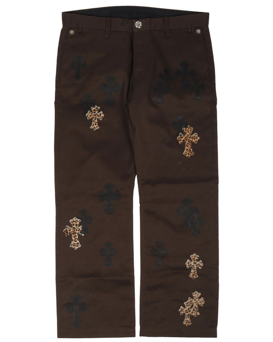 Cross Patch Chino Pants