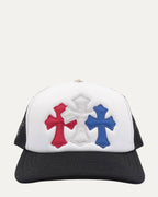 Cemetery Cross Patch Trucker Hat