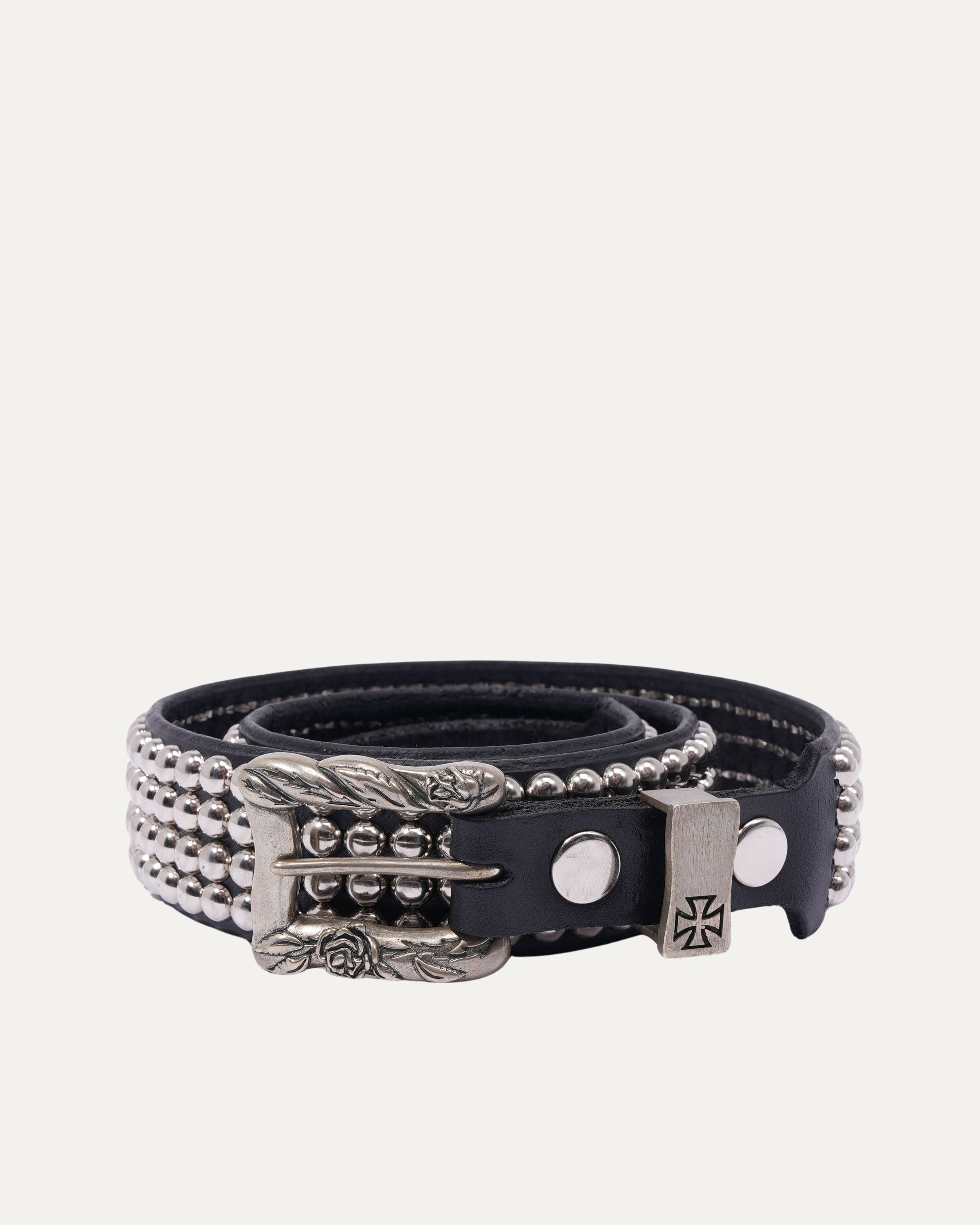 Studded Leather Belt