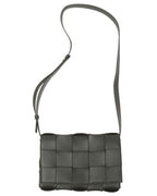 Intrecciato Leather Cassette Bag